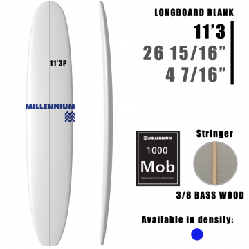 11'3P Longboard MILLENNIUM...