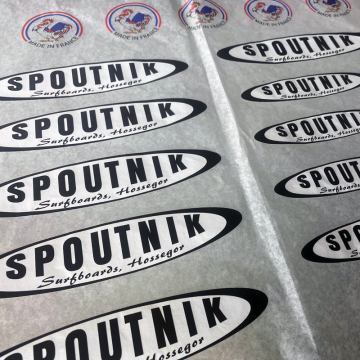 Custom logo printed on tissue paper