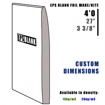 EPS BLANK Foil Wake / Kite