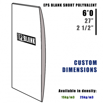 EPS BLANK Shortboard...