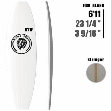 6'11"F Pescado XTRAFOAM