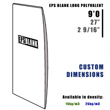 EPS BLANK Longboard polyvalent