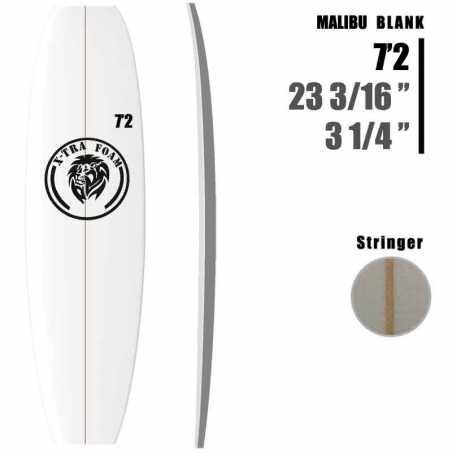 Malibú XTRAFOAM de 7'2"