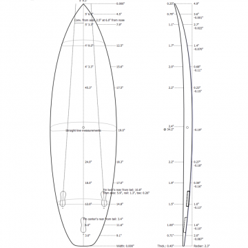 Preshape SB Comp - Cola cuadrada