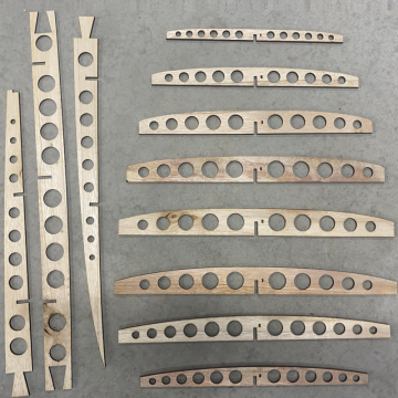 Cutting your hollow structure for the "Hollow" manufacturing of your surfboard