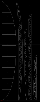 Kit shortboard hollow (kit de cuadro + mesetas) Kit shortboard hollow (kit de cuadro + mesetas)