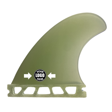 Thruster G5 fins with custom logo