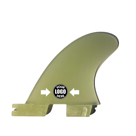 GL stab fins with custom logo
