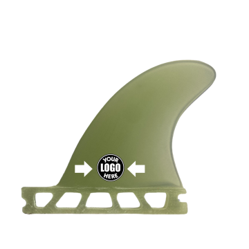 Aletas Thruster G5 con logotipo personalizado