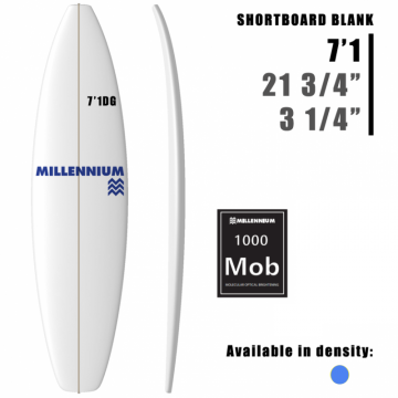 7'1DG Shortboard MILLENNIUM