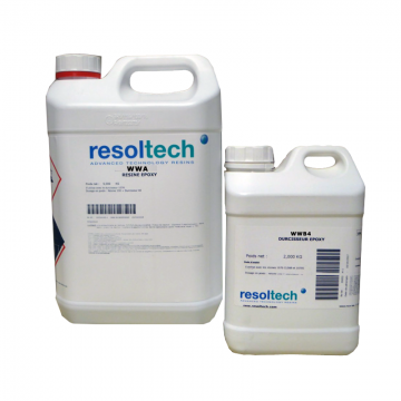 Resoltech Inclusion WWA Epoxy Resin + Hardener KIT 7Kg