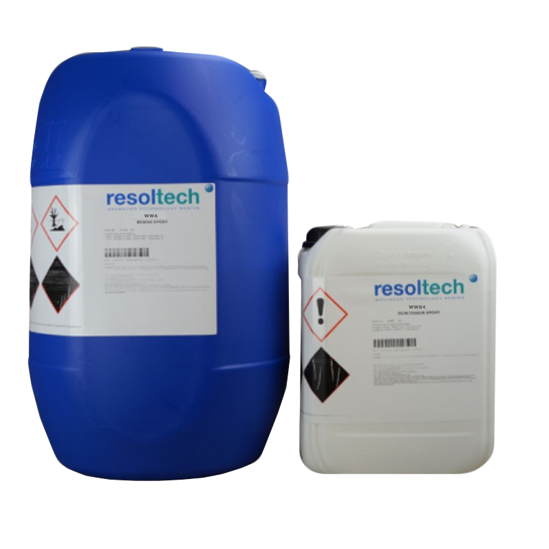 Résine Epoxy Resoltech Inclusion WWA + durcisseur KIT 29Kg