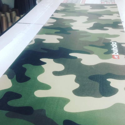 UV ink printing on fiberglass