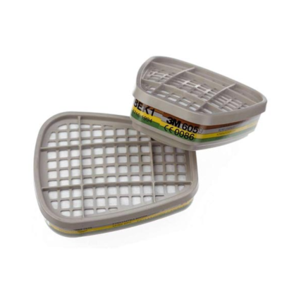 Pair of 3M 6059 gas and vapor filters ABEK1
