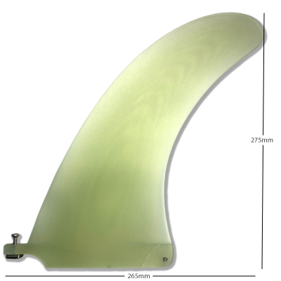 Longboard Single Fin Dolphin 10.25 - Clear Longboard Single Fin Dolphin 10.25 - Clear