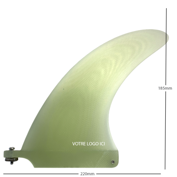 Longboard Single Fin Dolphin 6.5 - Natural