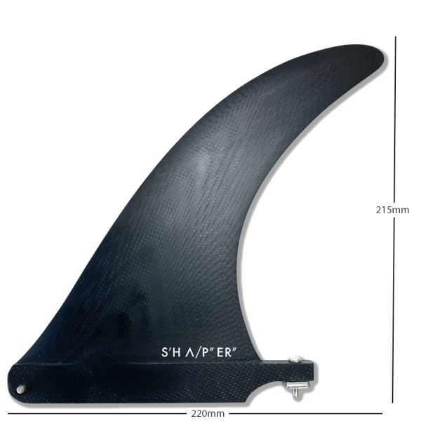 Longboard Single Fin Classic 7.5 - black tint