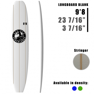 9'8" Longboard SURFBLANKS 3...