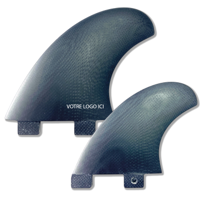 Dérives de surf Quad SF4 - Dark Volan - système FCS Dérives de surf Quad SF4 - Dark Volan - système FCS