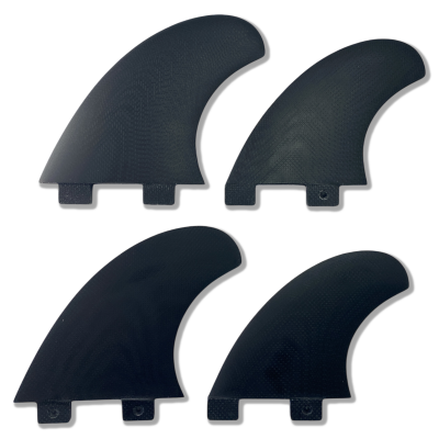 Dérives de surf Quad SF4 - Dark Volan - système FCS Dérives de surf Quad SF4 - Dark Volan - système FCS