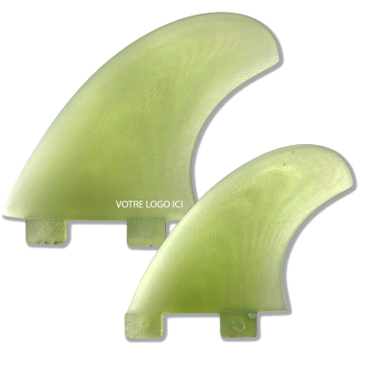 Dérives de surf Quad SF4 - Natural - système FCS Dérives de surf Quad SF4 - Natural - système FCS
