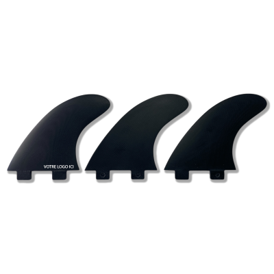 Dérives de surf Thruster G5 - Dark Volan - système FCS Dérives de surf Thruster G5 - Dark Volan - système FCS