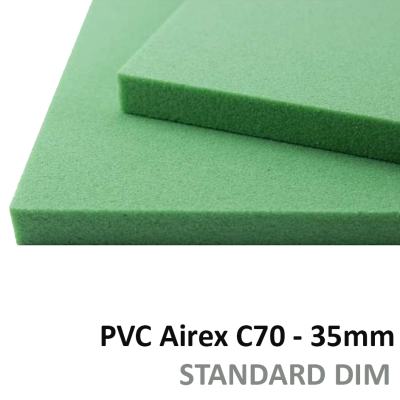 PVC AIREX espesor 35mm - dimensiones estandard PVC AIREX espesor 35mm - dimensiones estandard