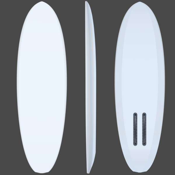 Preshape Surf Foil de longitud media