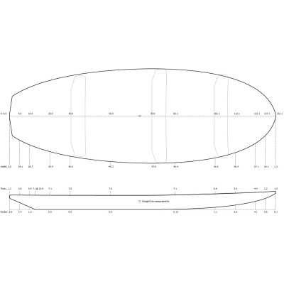 Tabla corta Preshape Surf Foil - SHAPER