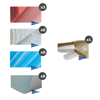 Vacuum sealing kit