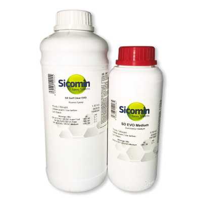 SICOMIN SR Surf Clear EVO + Endurecedor 1,39 kg SICOMIN SR Surf Clear EVO + Endurecedor 1,39 kg