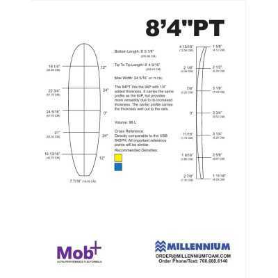 8'4 PT Mid lenght MILLENNIUM Double lattes 2 x 3/16 darkwood 8'4 PT Mid lenght MILLENNIUM Double lattes 2 x 3/16 darkwood