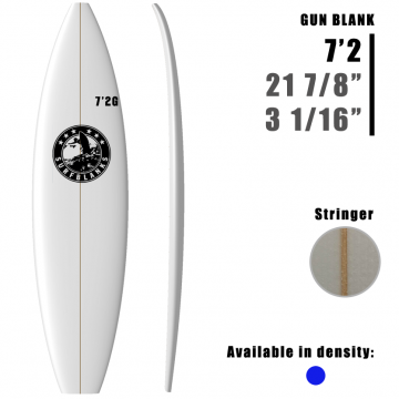 7'2" Gun SURFBLANKS