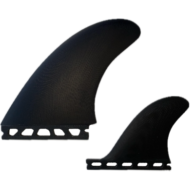 Dérives de surf Twin Fins MR 2+1 - Dark Volan - système Futures
