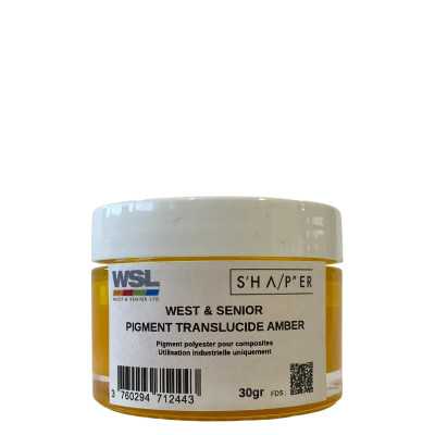 Amber translucent pigment 30 g from West & Senior
