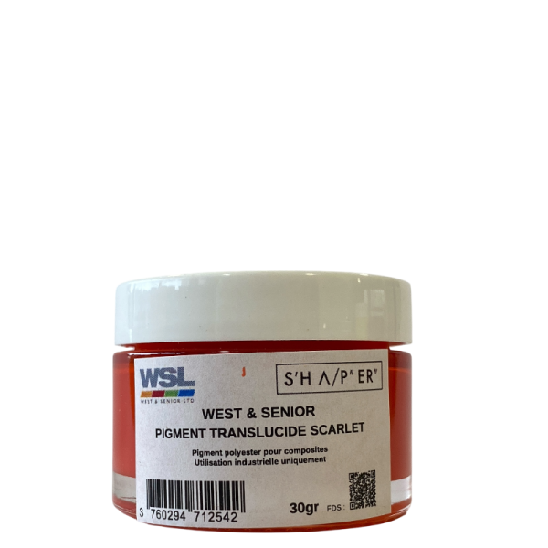 PIGMENT TRANSLUCIDE SCARLET - 30gr