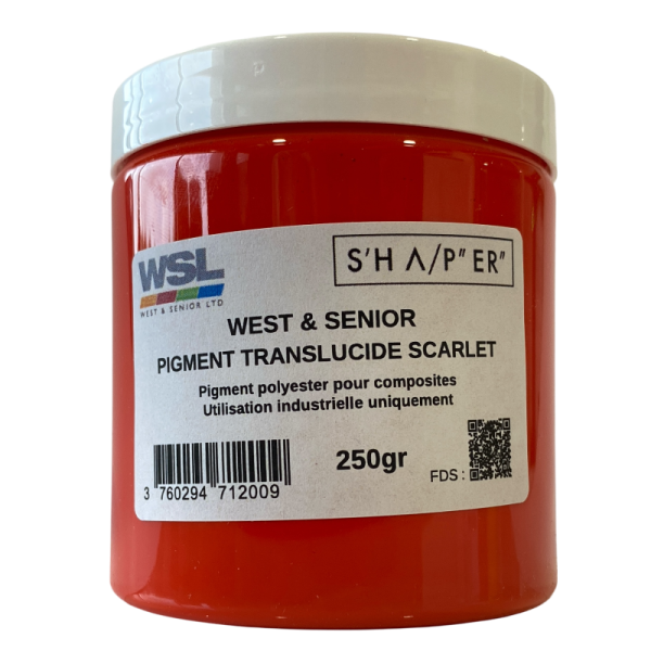 PIGMENT TRANSLUCIDE SCARLET - 250gr