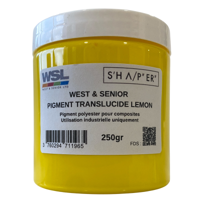 Pigment translucide Lemon 250 g de West & Senior