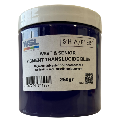 Pigmento translúcido azul 250 g da West & Senior