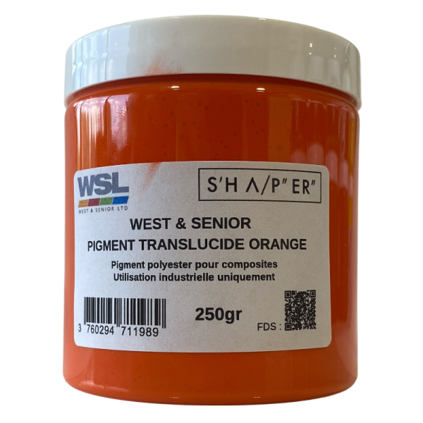 Translucent Orange Pigment - 250g