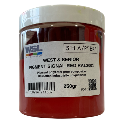 PIGMENTO VERMELHO SINALIZAÇÃO OPACO - 250g