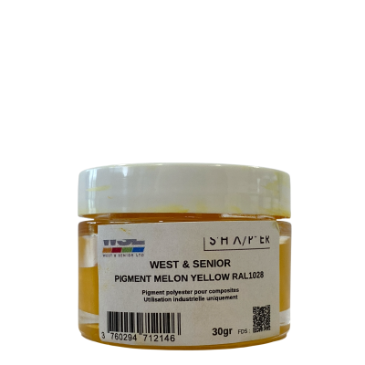 Pigment opaqueMelon Yellow 30 g de West & Senior