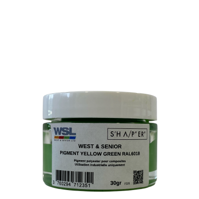 Pigment opaque Yellow Green 30 g de West & Senior