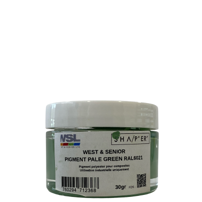 Pigmento opaco verde claro 30 g da West & Senior