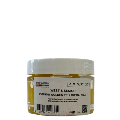 Pigment opaque Golden Yellow 30 g de West & Senior