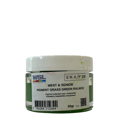 Pigmento opaco verde hierba 30 g de West & Senior