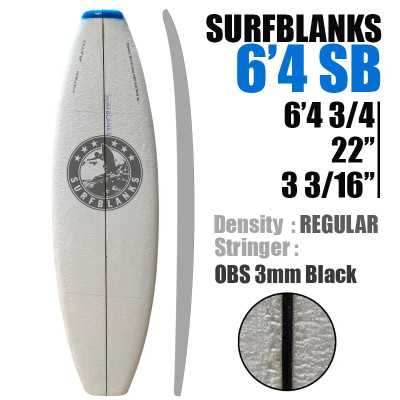 Pain de Mousse 6'4" Shortboard SURFBLANKS