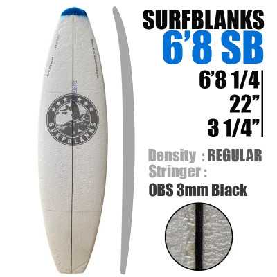 Pain de Mousse 6'8" Shortboard SURFBLANKS