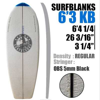 Tabla de rodillas Pain de Mousse de 1,90 m SURFBLANKS