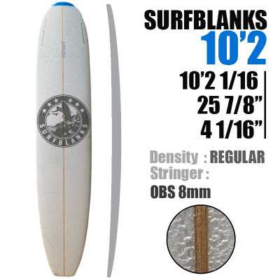 Pain de Mousse 10'2" Longboard SURFBLANKS